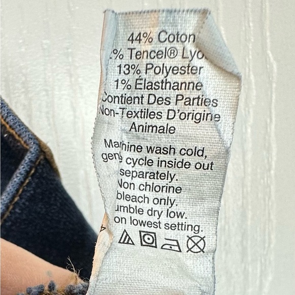 Madewell 9” high rise skinny dark wash denim jeans women’s 25‎ - Picture 15 of 16